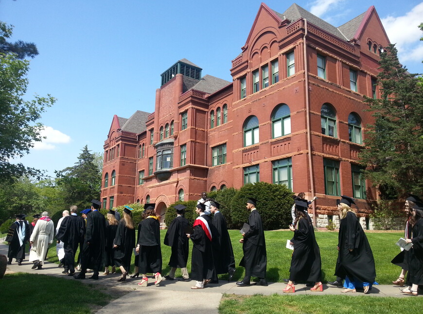 Final Walk near Old Main