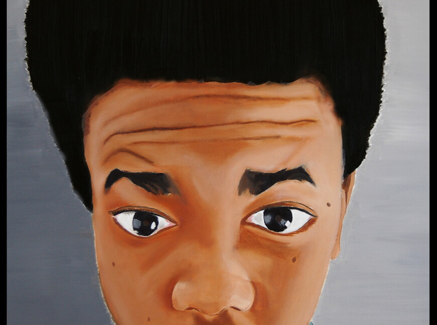 Self Portrait by Francis Akoto, Creighton Prep High School