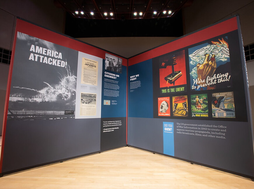 Americans and the Holocaust is a traveling exhibition from the U.S. Holocaust Memorial Museum. 