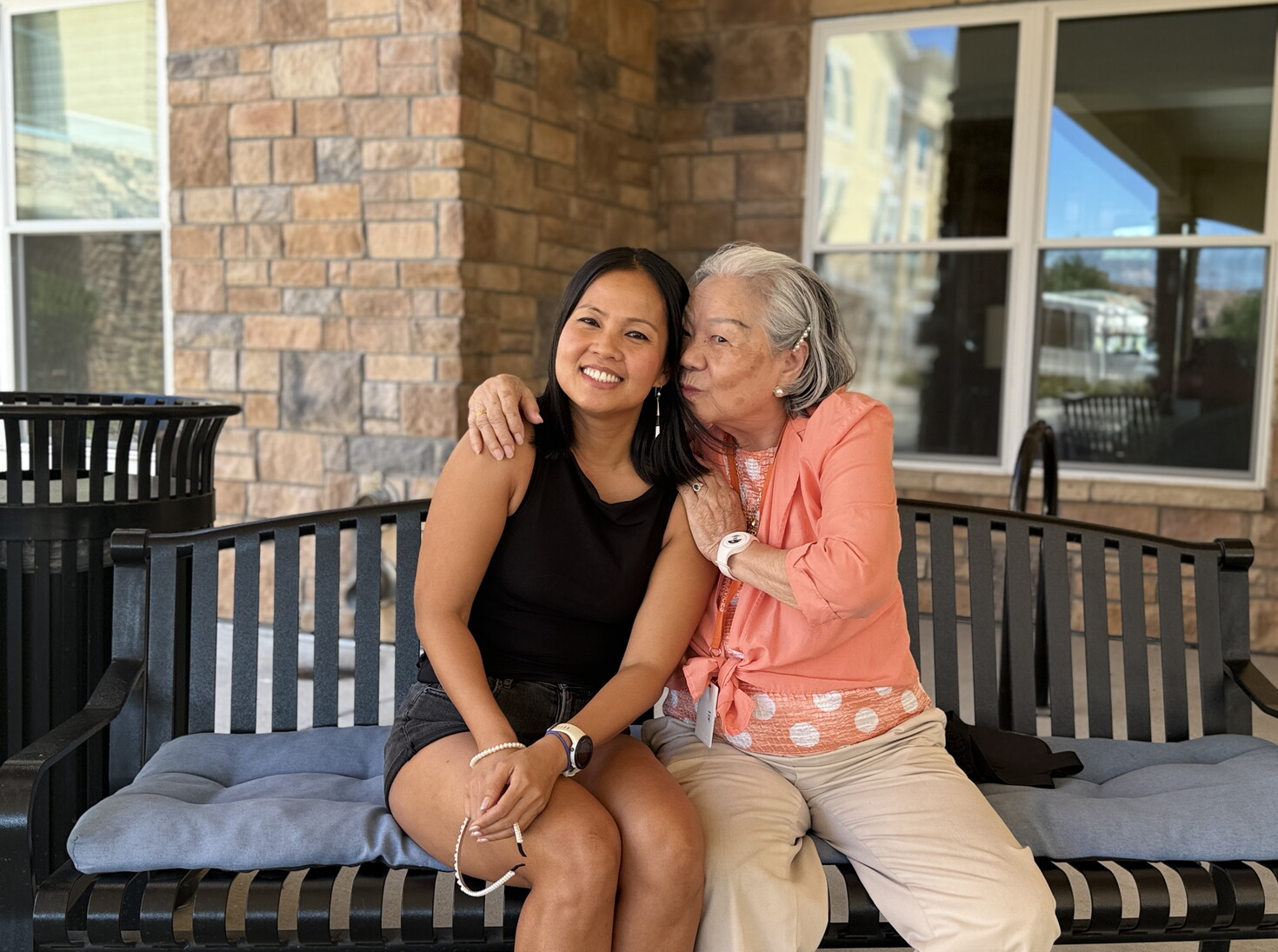 Trang Ho and Janet Lu reconnect in Colorado.