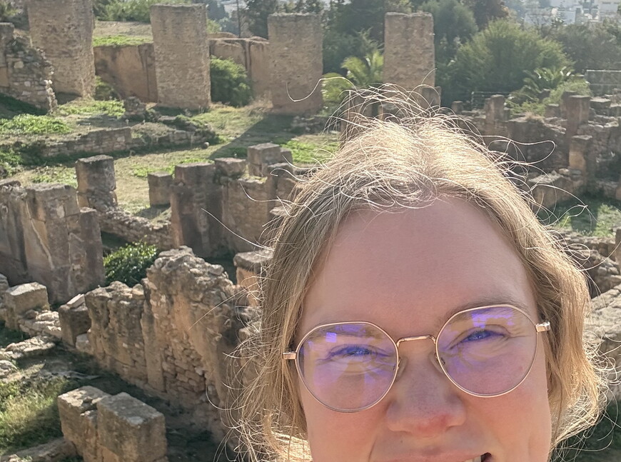 NWU senior McKenna Weber recently completed her third study abroad semester, this on in Tunisia.