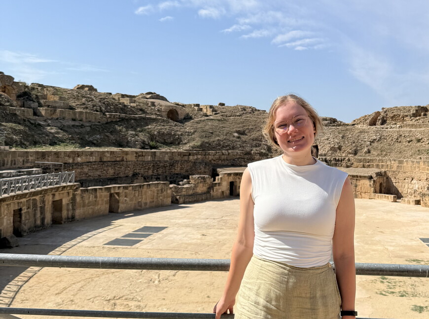 NWU senior McKenna Weber recently completed her third study abroad semester, this on in Tunisia.