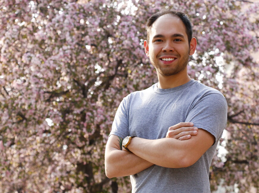 Carlos Bahe graduated in May with a degree in global studies and is now headed to Japan for a year where he will teach English thanks to the JET Program.