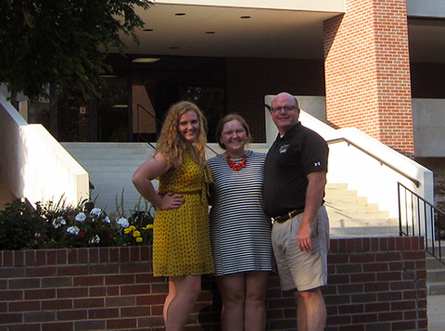 Lucy, Sally and Rob Barie