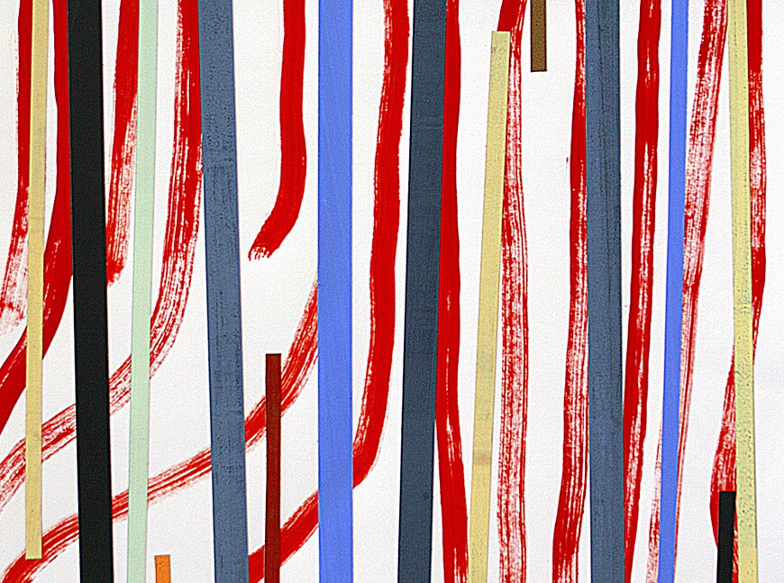 Artist Dan Devening's portrayal of abstraction.