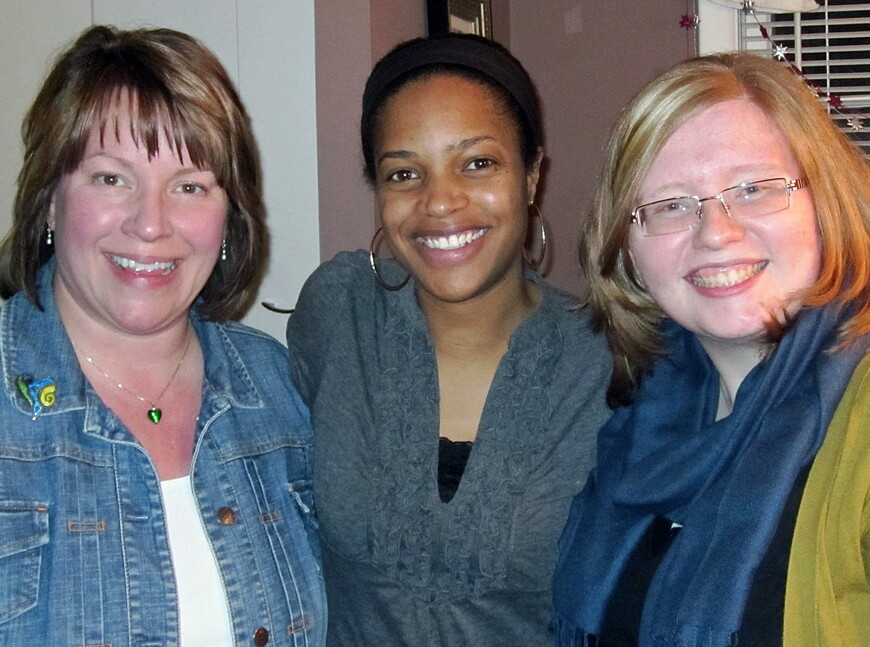 Patty Hawk (left) & Candice Howell have supported Caty Reed
