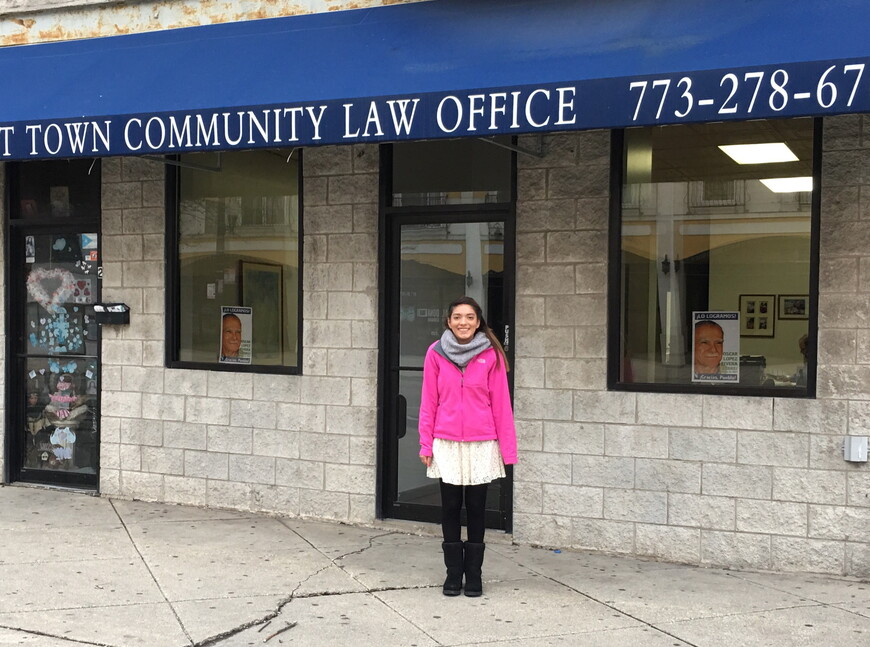 Savannah Lopez, a sophomore criminal justice major, spent her spring semester as a participant in the Chicago Center for Urban Life and Culture Program. 