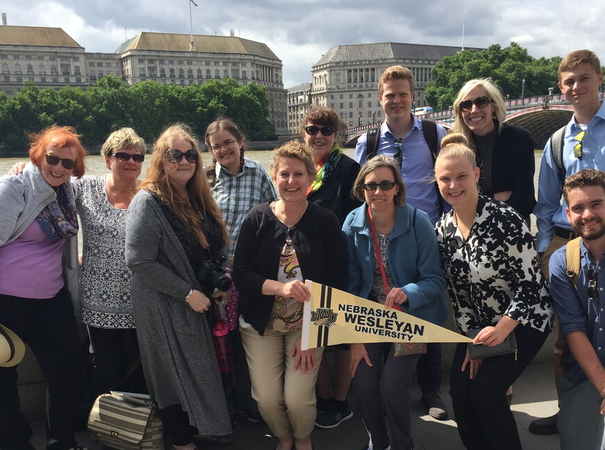 NWU nursing professors Molly Fitzke and Linda Hardy led a group of undergraduate and graduate nursing students to London to compare healthcare systems between the U.S. and UK.