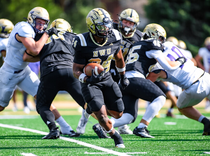 NWU football play