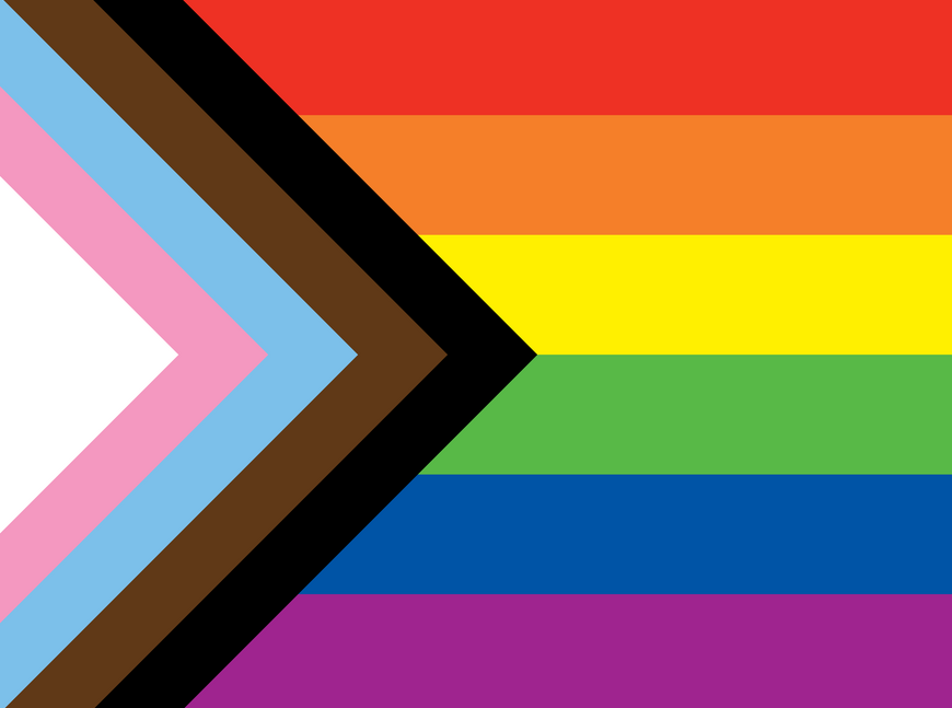 "Progress" Pride Flag by Daniel Quasar (quasar.digital LLC)