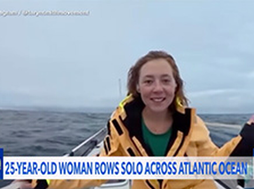 Taryn Smith rowing video clip.