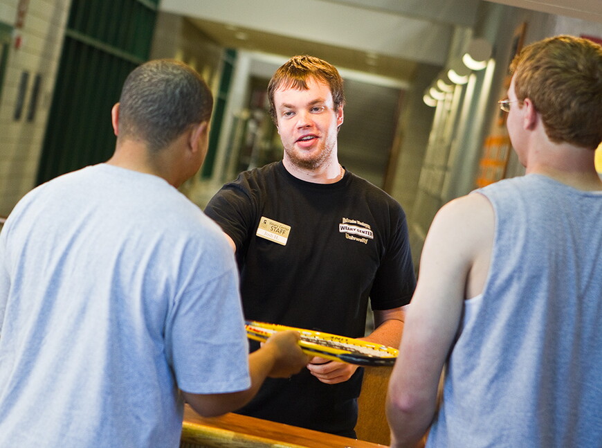 Working on Campus Nebraska Wesleyan University