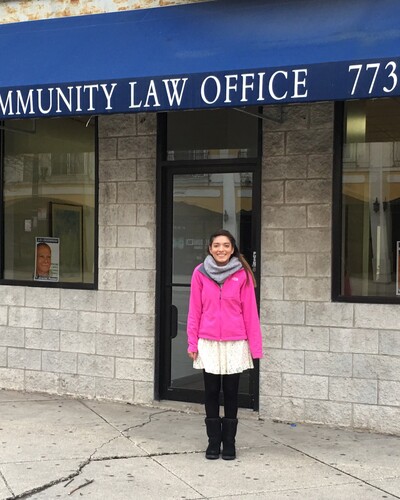 Savannah Lopez, a sophomore criminal justice major, spent her spring semester as a participant in the Chicago Center for Urban Life and Culture Program. 