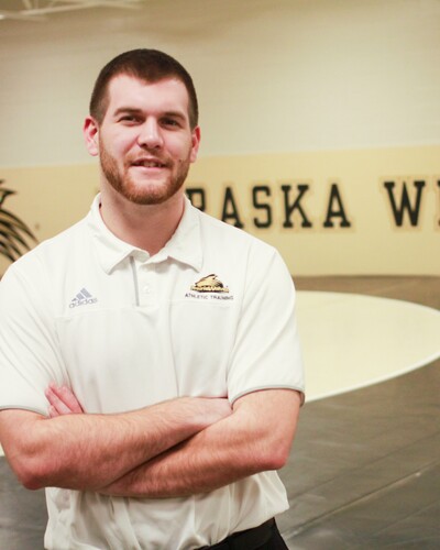 Jacob LaMarche's football injury led him down the road to a major in athletic training. His research on his own injury was presented at the National Athletic Trainer's Association Symposium and the Canadian Athletic Therapist Association Symposium.