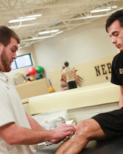 LaMarche works with several NWU athletic teams.
