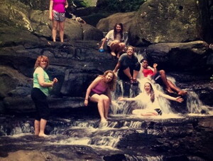 Global Service Learning members