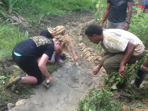 Global Service Learning members