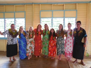 Global Service Learning members