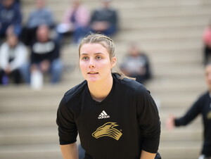 Tessa Hurlburt is a double major competing in two sports at NWU.