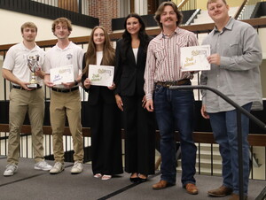 The 2026 NWU Pitch Contest winners.