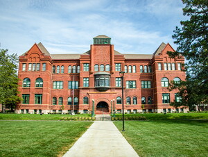 Image of Old Main in the summer