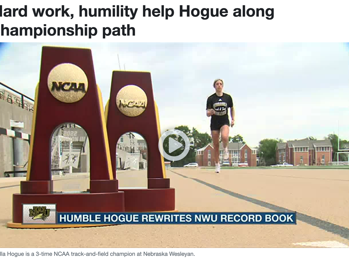 Hogue sprinting 