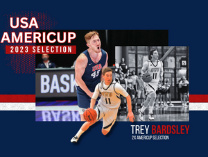 Former NWU Basketball player Trey Bardsley selected to represent USA in FIBA 3x3 Championships. 