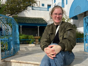 NWU senior McKenna Weber recently completed her third study abroad semester, this on in Tunisia.