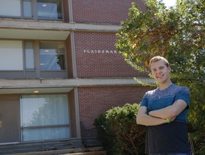 Sophomore Eric Kimberly decided to pursue all of his academic passions: theatre, math, and education and is majoring in all three. He is also a peer assistant in Plainsman Hall.