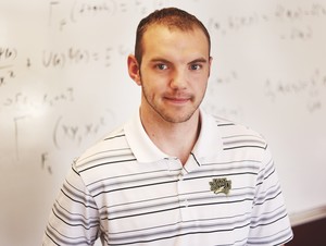 Carter Lyons, a junior mathematics and physics major, is one of just 211 undergraduates in the country to win the prestigious Barry Goldwater Scholarship. He is the eighth NWU student to win the honor.