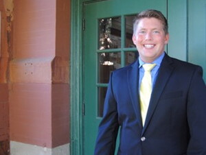 Mitchell Heavican, English major, Schuyler, Neb.