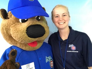 Josie Jacobson, Iowa Cubs intern