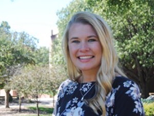 Megan Johnson, communication studies major, Bellevue, Neb.