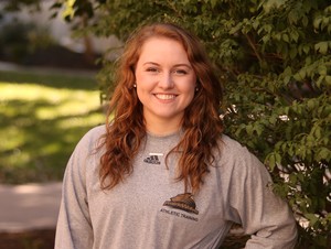 Senior Kelsey Bahe is the first Nebraskan to sweep three athletic training scholarships at the state, regional and national level.