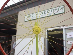 An avid bike enthusiast, Carly Adams selected Lincoln Bike Kitchen for her research methods project. 