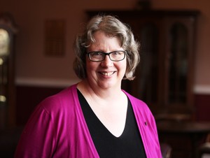 Sandy McBride, assistant professor of English and Coordinator of Services for Students with Disabilities, has been honored with NWU's inaugural "Faculty Mentor of the Year" award.