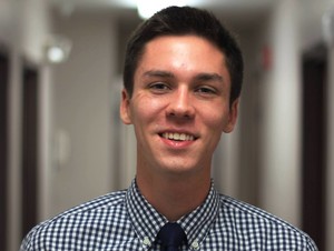 Danylo Serednytsky spent his summer working in the accounting and finance office at Election Systems and Services, the world's largest election company.