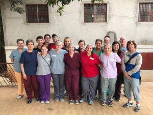Members of Nebraska Wesleyan's Pre-Health Club traveled to Haiti in March to gain firsthand international healthcare experience. 