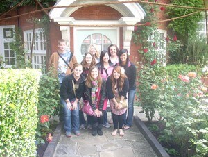 NWU students visited the home of Sigmund Freud