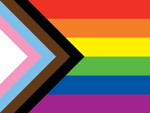"Progress" Pride Flag by Daniel Quasar (quasar.digital LLC)