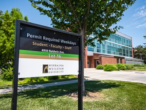 NWU Parking sign