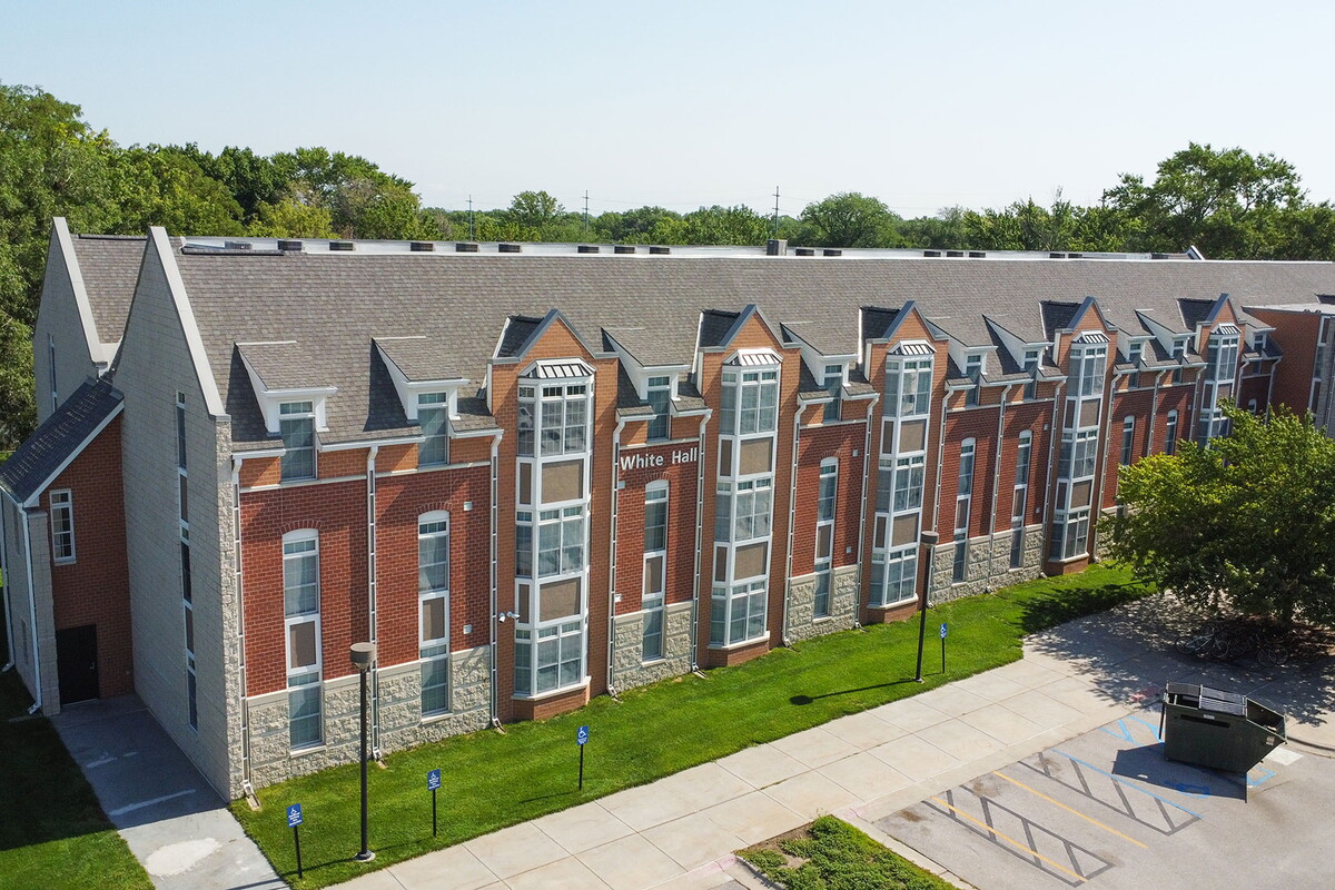 Exterior of White Hall.
