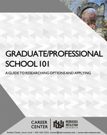 Graduate/Professional School 101 Handbook