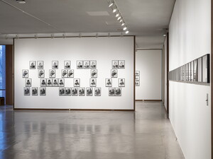 Elder Gallery walls with artwork hanging.