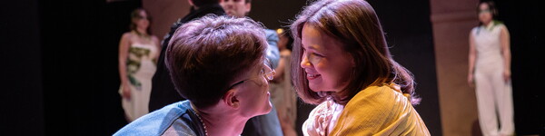 Lysander & Hermia theatre performance