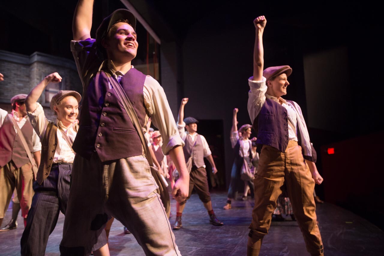 Production image 1 for Newsies