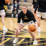 Tessa Hurlburt is a double major competing in two sports at NWU.