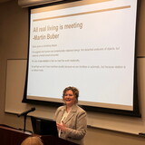 Autumn Edwards delivers NWU’s 2026 Communication in the Modern World Lecture.