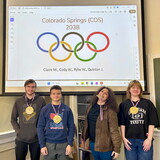 The winning student group from the More Than Sport: The Spectacle of the Olympic Games Archway Seminar.