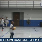 NWU partners with Malone Center for youth clinic in baseball and softball.